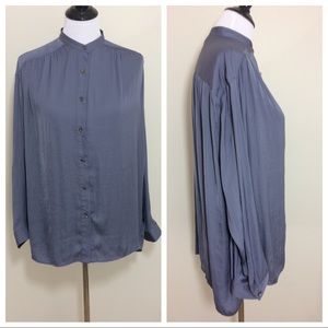 Ecote Urban Outfitter Women’s Sz M Blue  Blouse